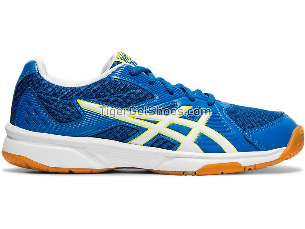 Asics Upcourt 3 Lake Drive/White 1072A012-405 Womens Volleyball Shoes