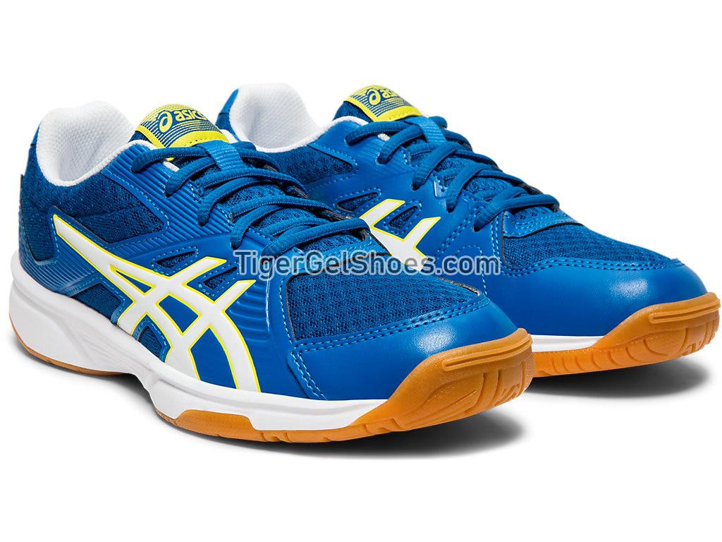 Asics Upcourt 3 Lake Drive/White 1072A012-405 Womens Volleyball Shoes