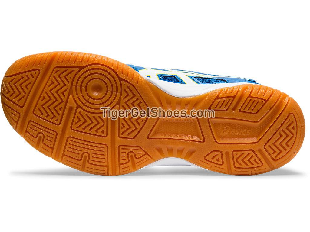 Asics Upcourt 3 Lake Drive/White 1072A012-405 Womens Volleyball Shoes
