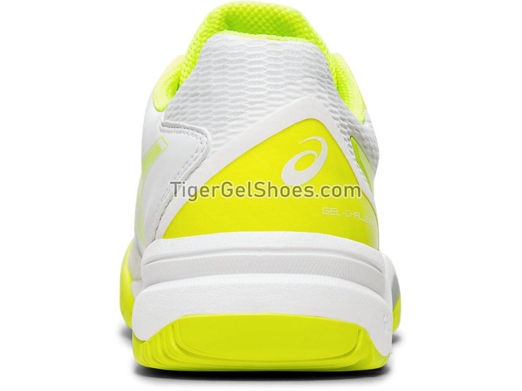 Asics GEL-Challenger 12 White/Safety Yellow 1042A041-105 Womens Tennis Shoes