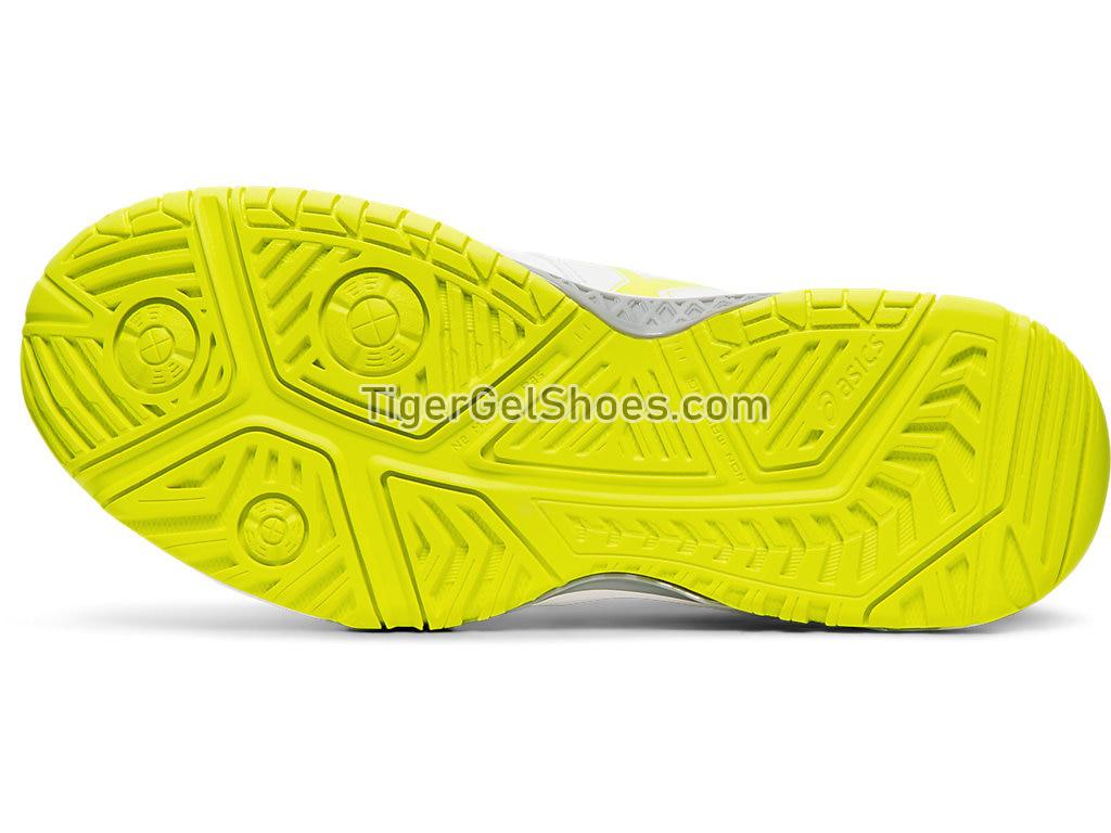 Asics GEL-Challenger 12 White/Safety Yellow 1042A041-105 Womens Tennis Shoes