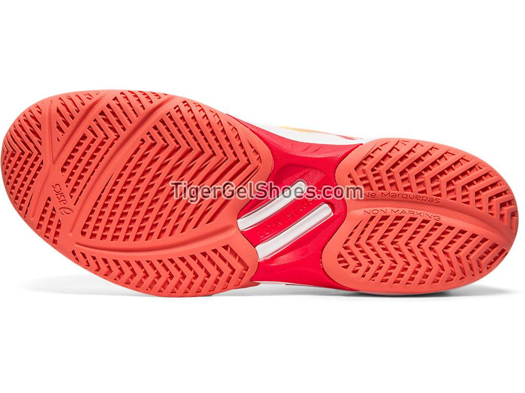 Asics SKY ELITE FF White/Laser Pink 1052A024-100 Womens Volleyball Shoes