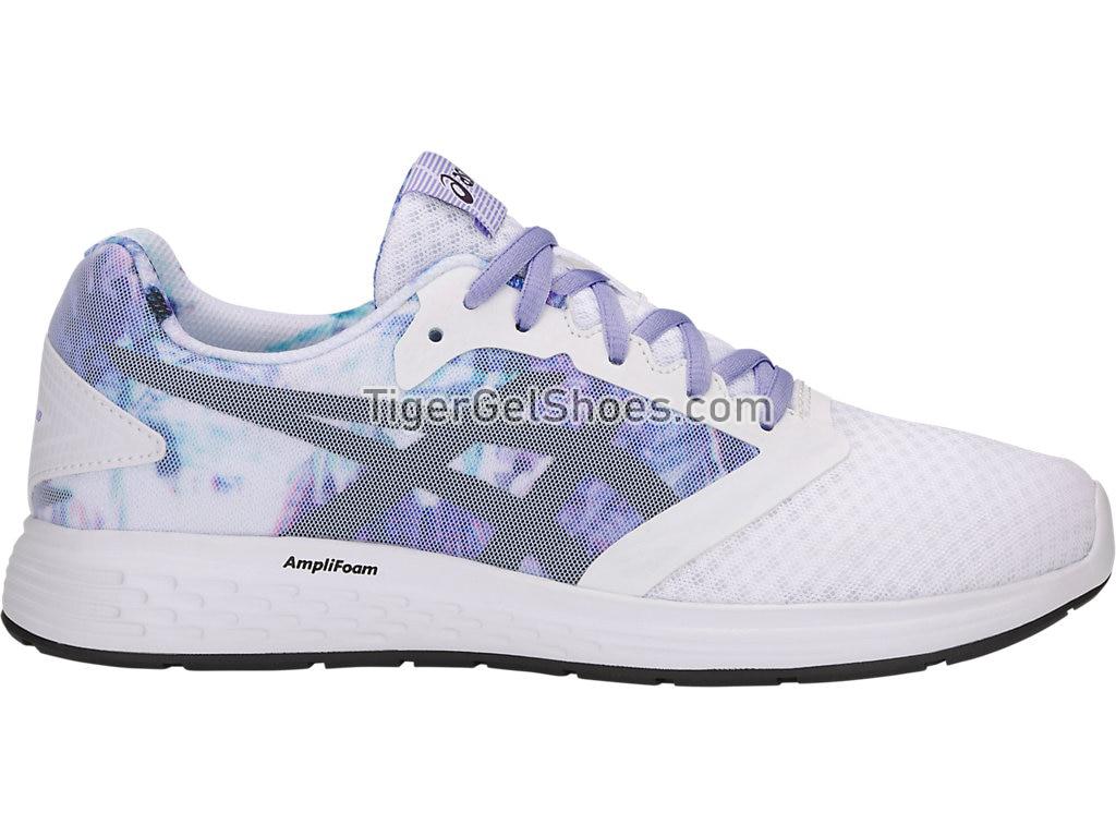 Asics Patriot 10 Print White/Black 1012A236-100 Womens Running Shoes