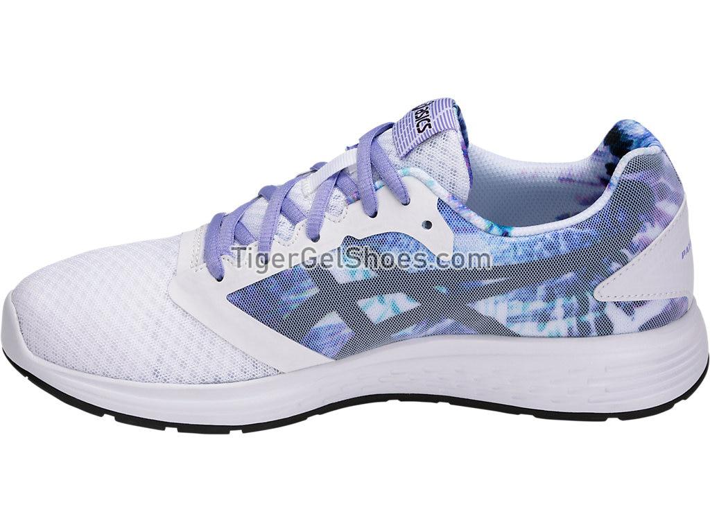 Asics Patriot 10 Print White/Black 1012A236-100 Womens Running Shoes
