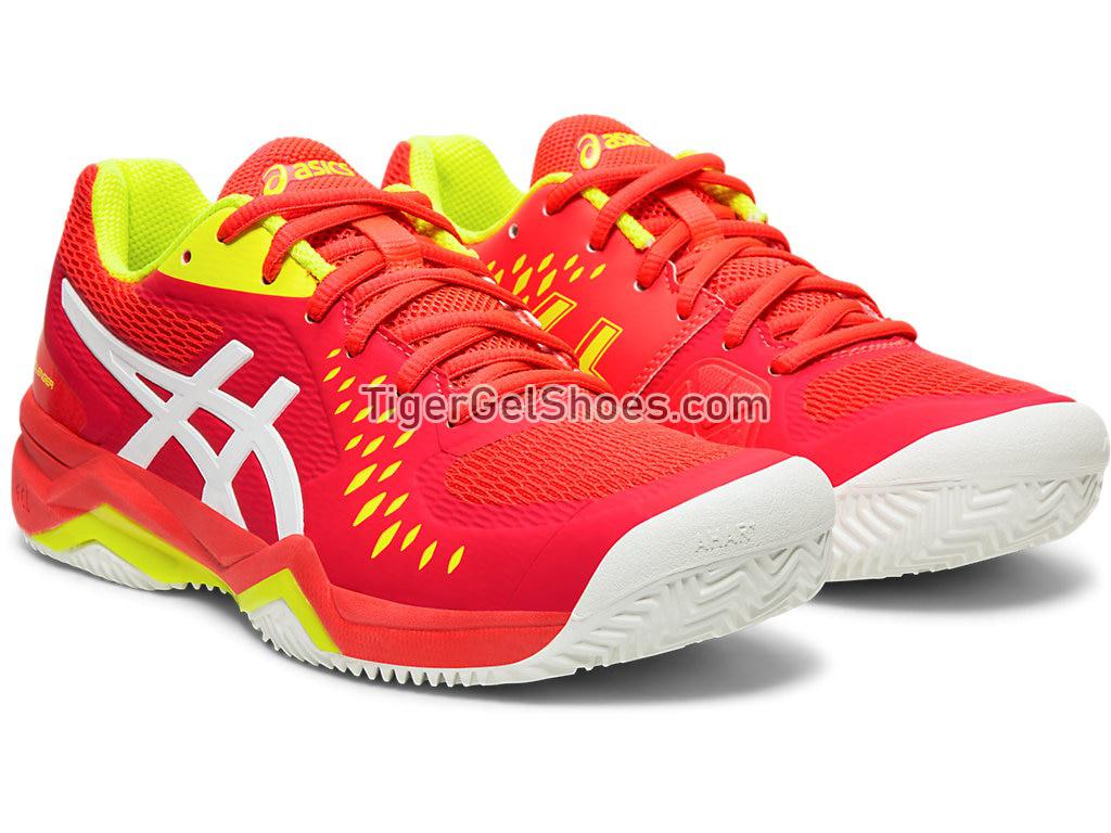 Asics GEL-Challenger 12 Clay Laser Pink/White 1042A039-705 Womens Tennis Shoes
