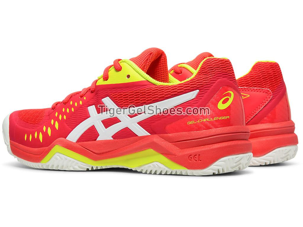 Asics GEL-Challenger 12 Clay Laser Pink/White 1042A039-705 Womens Tennis Shoes
