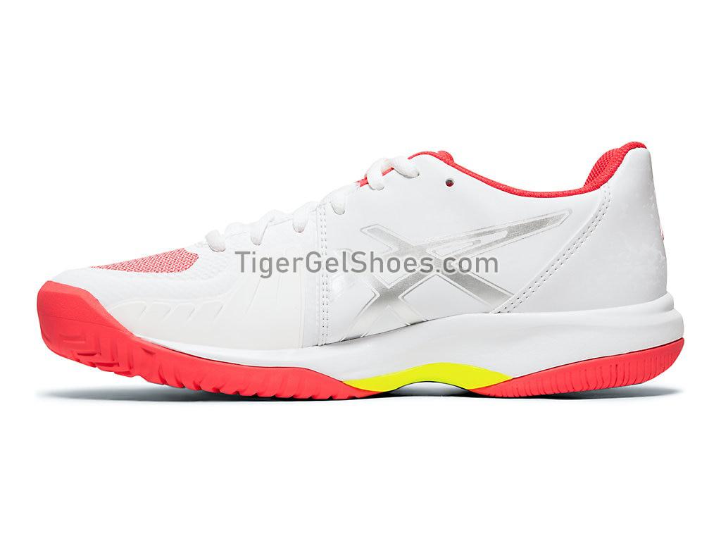 Asics GEL-Court Speed White/Laser Pink E850N-110 Womens Tennis Shoes
