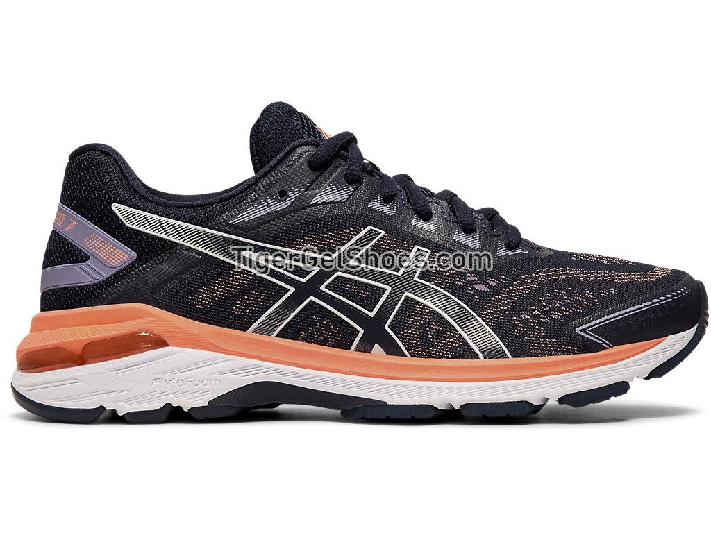 Asics GT-2000 7 (D) Midnight/Midnight 1012A146-402 Womens Running Shoes