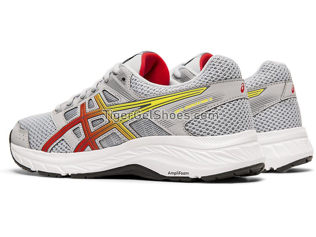 Asics GEL-Contend 5 Piedmont Grey/Laser Pink 1012A234-022 Womens Running Shoes
