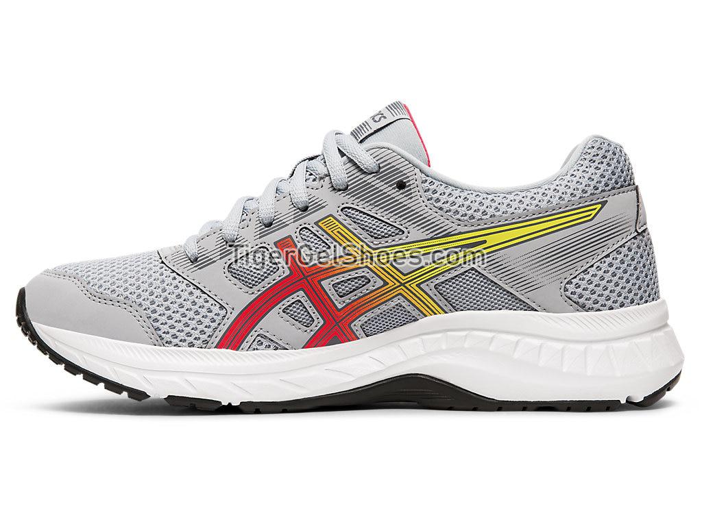 Asics GEL-Contend 5 Piedmont Grey/Laser Pink 1012A234-022 Womens Running Shoes