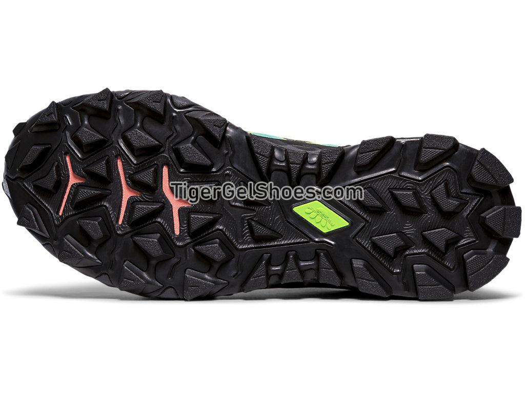 Asics GEL-FUJITRABUCO 7 Sun Coral/Black 1012A180-700 Womens Trail Running Shoes