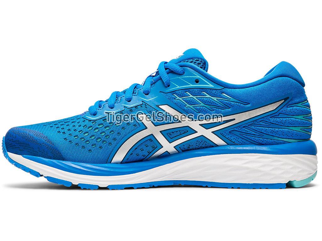 Asics GEL-CUMULUS 21 Directoire Blue/Silver 1012A468-400 Womens Running Shoes