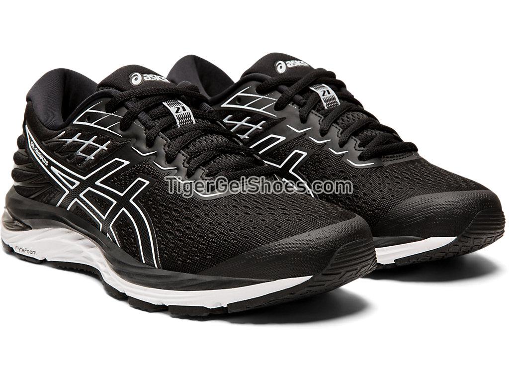 Asics GEL-CUMULUS 21 Black/White 1012A468-001 Womens Running Shoes