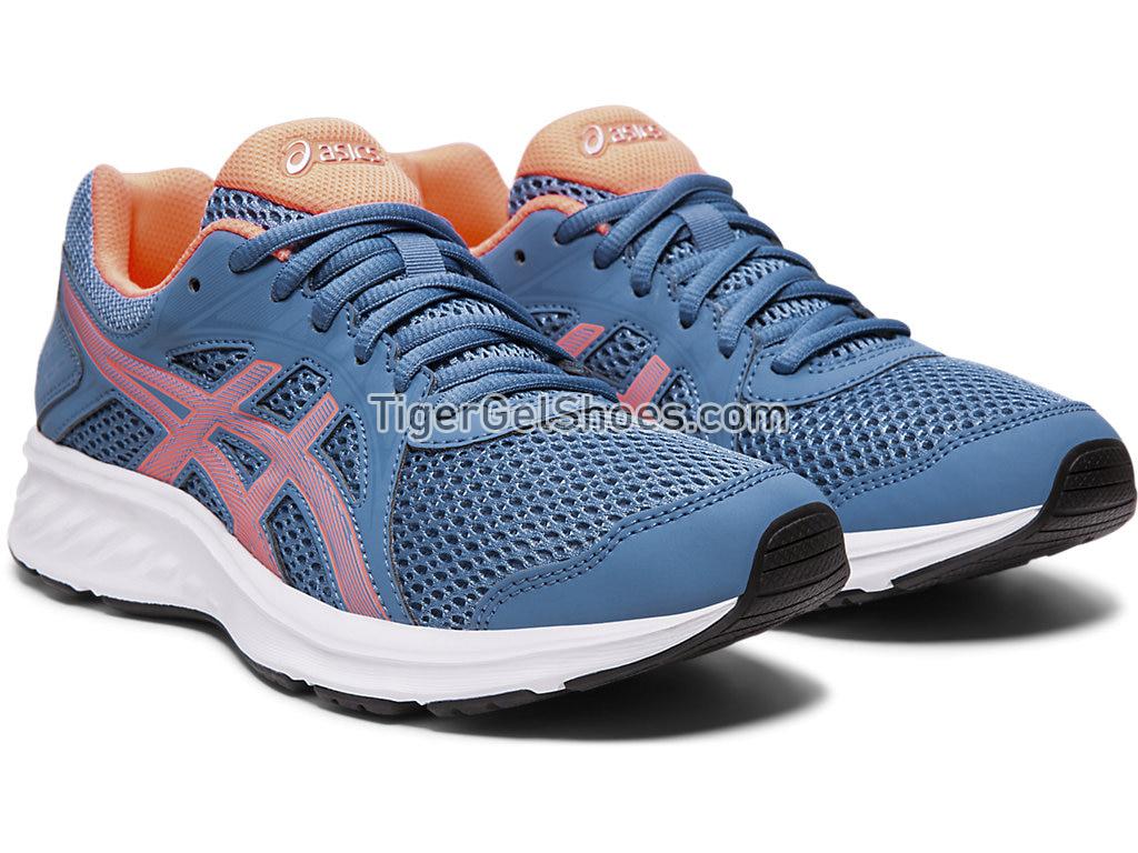 Asics Jolt 2 Grey Floss/Sun Coral 1012A151-403 Womens Running Shoes