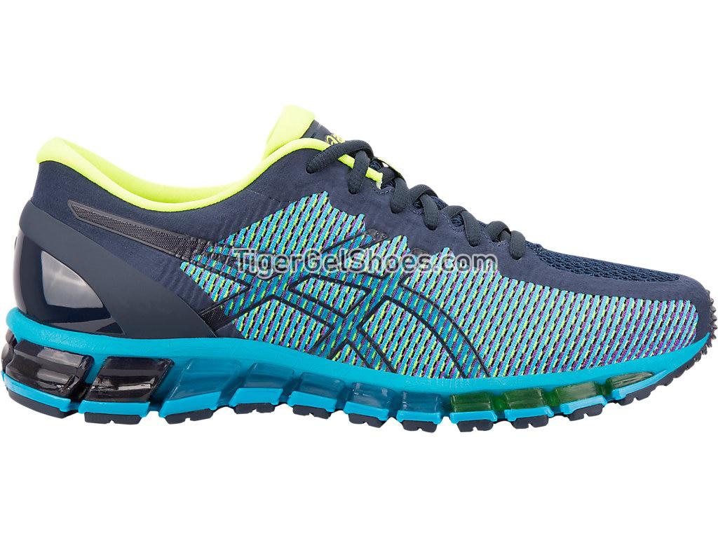 Asics GEL-Quantum 360 CM Bright Blue/Yellow 1021A134-401 Mens Running Shoes