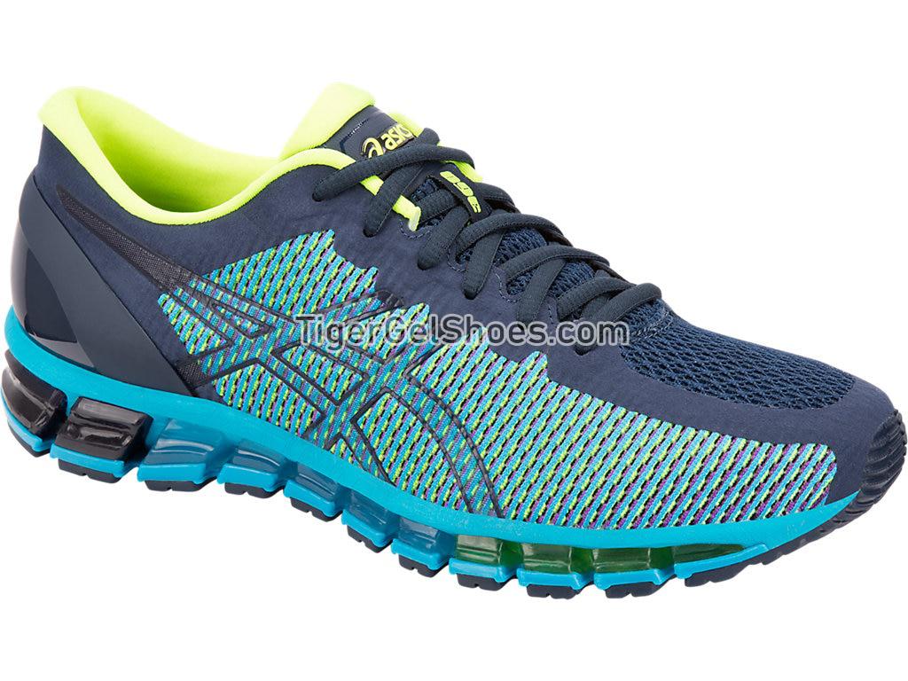 Asics GEL-Quantum 360 CM Bright Blue/Yellow 1021A134-401 Mens Running Shoes