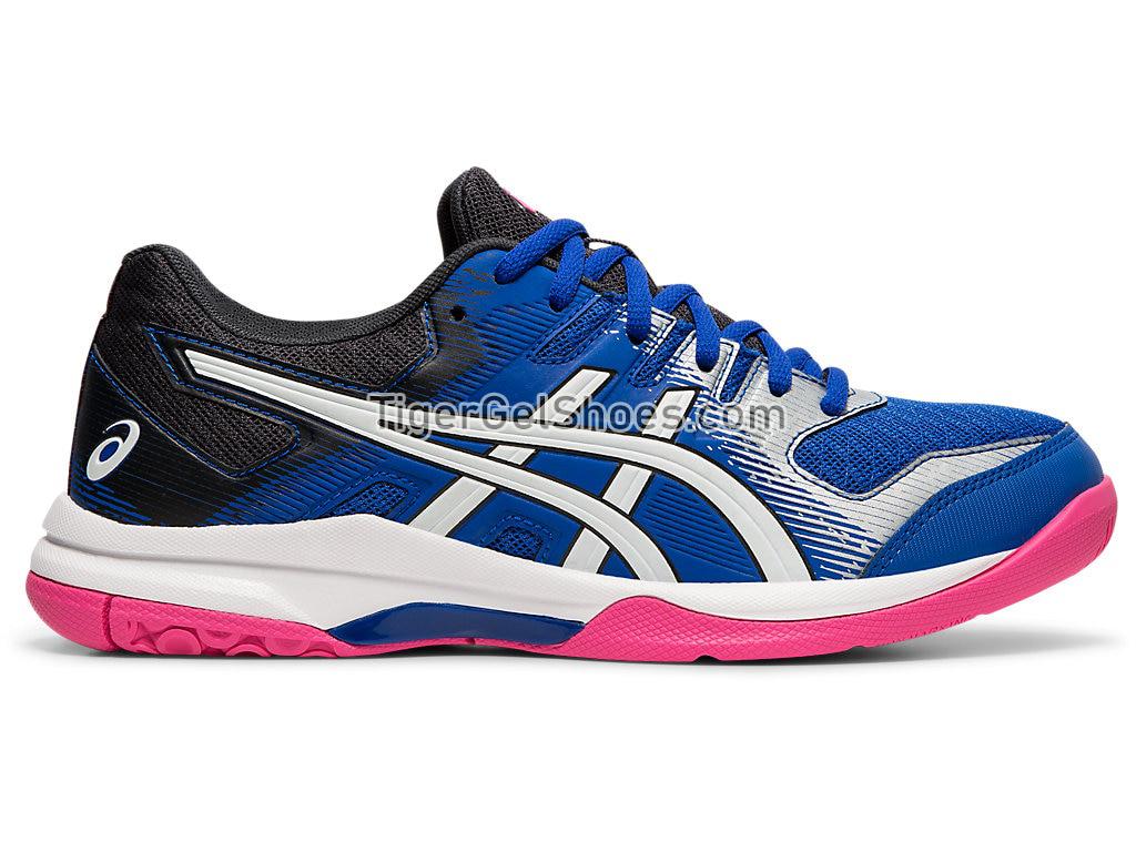 Asics GEL-ROCKET 9 Asics Blue/White 1072A034-400 Womens Volleyball Shoes