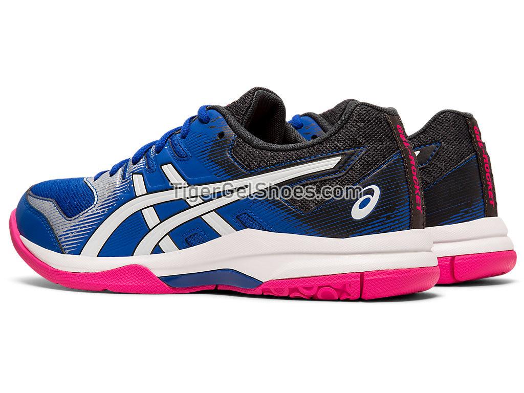 Asics GEL-ROCKET 9 Asics Blue/White 1072A034-400 Womens Volleyball Shoes