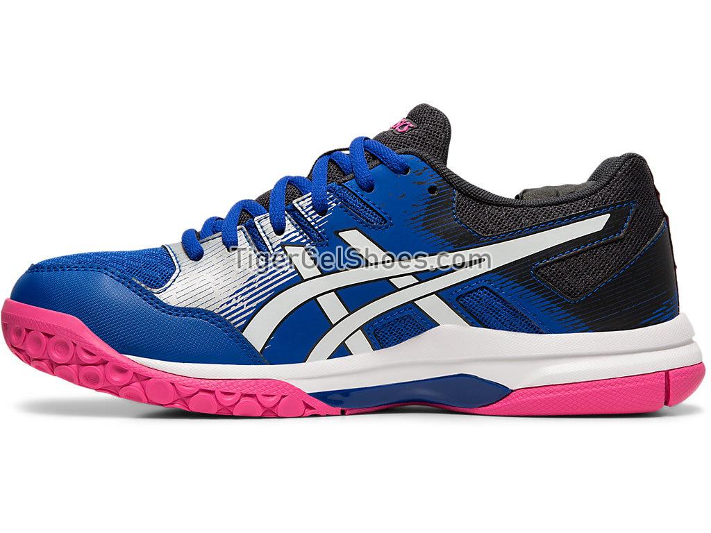 Asics GEL-ROCKET 9 Asics Blue/White 1072A034-400 Womens Volleyball Shoes