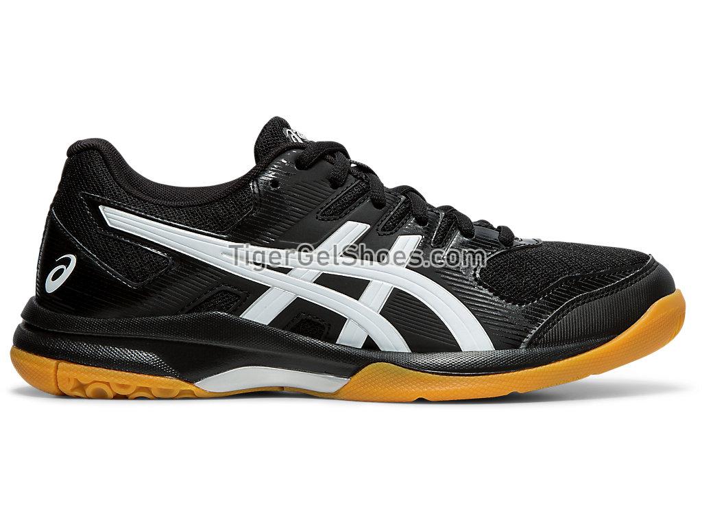 Asics GEL-ROCKET 9 Black/White 1072A034-001 Womens Volleyball Shoes