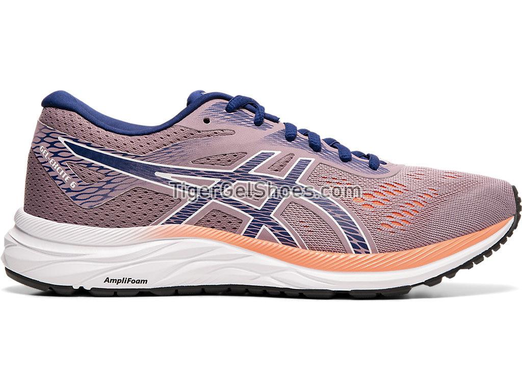 Asics GEL-EXCITE 6 Violet Blush/Dive Blue 1012A150-500 Womens Running Shoes Asics GEL-EXCITE 6 Violet Blush/Dive Blue 1012A150-500 Womens Running Shoes