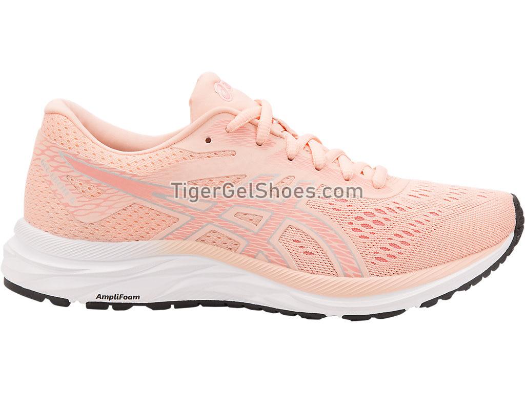 Asics GEL-EXCITE 6 Baked Pink/Silver 1012A150-700 Womens Running Shoes