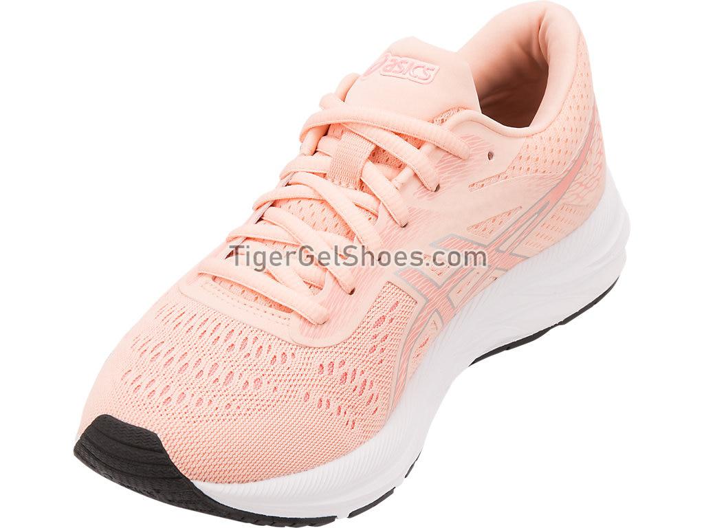 Asics GEL-EXCITE 6 Baked Pink/Silver 1012A150-700 Womens Running Shoes