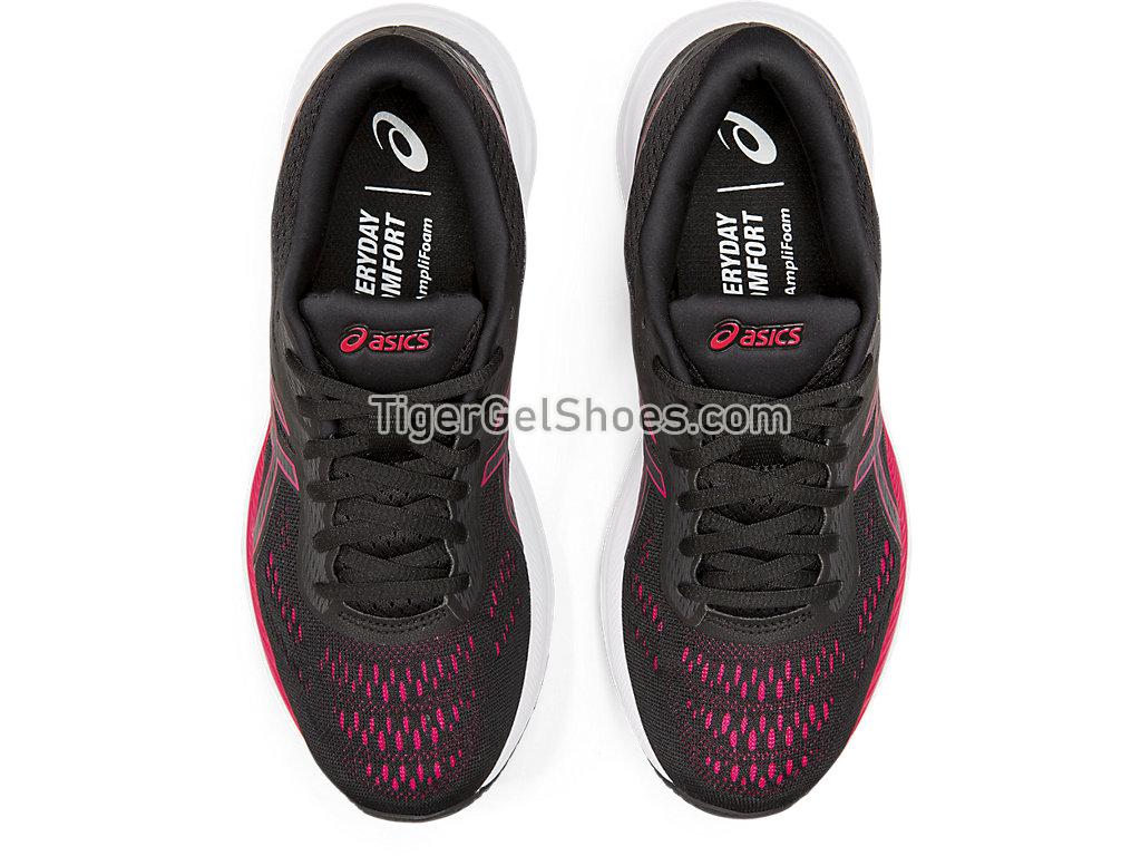 Asics GEL-EXCITE 6 Black/Rose Petal 1012A150-003 Womens Running Shoes