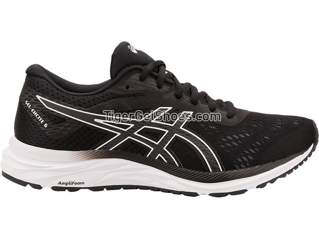 Asics GEL-EXCITE 6 Black/White 1012A150-001 Womens Running Shoes Asics GEL-EXCITE 6 Black/White 1012A150-001 Womens Running Shoes
