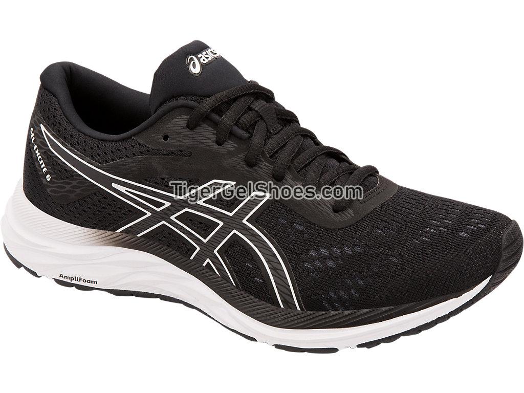 Asics GEL-EXCITE 6 Black/White 1012A150-001 Womens Running Shoes