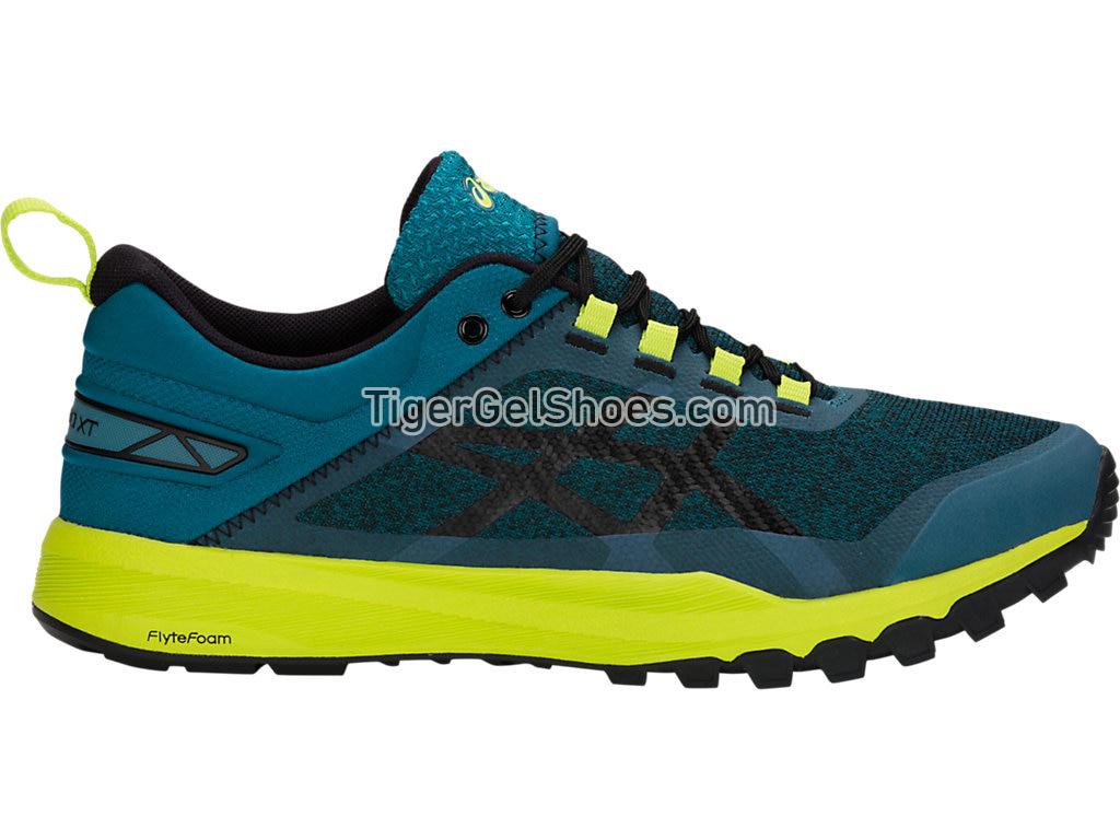 Asics Gecko XT Blue Print/Black T826N-400 Mens Trail Running Shoes