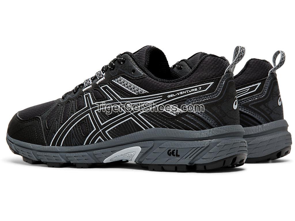 Asics GEL-VENTURE 7 (D) Black/Piedmont Grey 1012A477-002 Womens Trail Running Shoes
