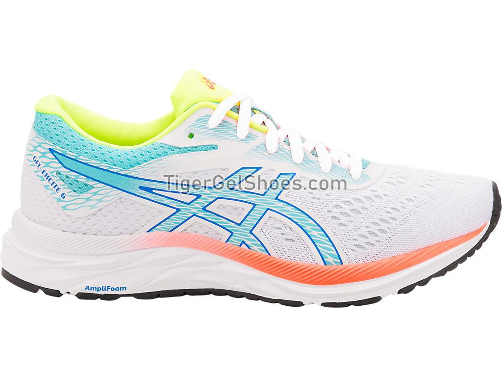 Asics GEL-Excite 6 SP White/Ice Mint 1012A507-100 Womens Running Shoes