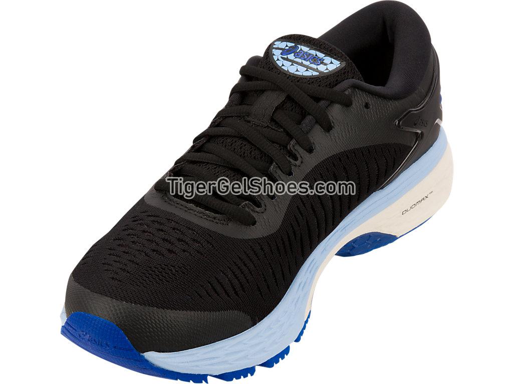 Asics GEL-KAYANO 25 WIDE Black/ASICS Blue 1012A032-001 Womens Running Shoes