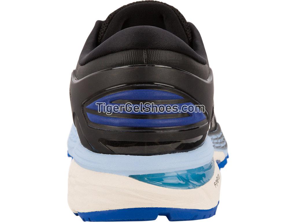 Asics GEL-KAYANO 25 WIDE Black/ASICS Blue 1012A032-001 Womens Running Shoes