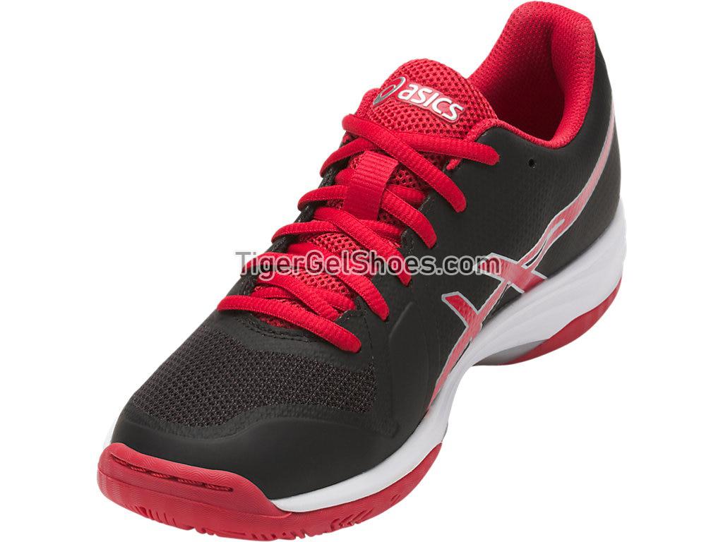 Asics GEL-Tactic 2 Black/Prime Red/Silver B752N-9023 Womens Volleyball Shoes