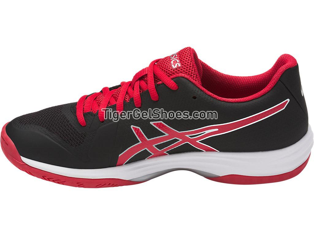 Asics GEL-Tactic 2 Black/Prime Red/Silver B752N-9023 Womens Volleyball Shoes