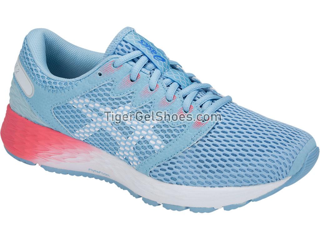 Asics ROADHAWK FF 2 Deep Aqua/Flash Yellow 1012A123-401 Womens Running Shoes
