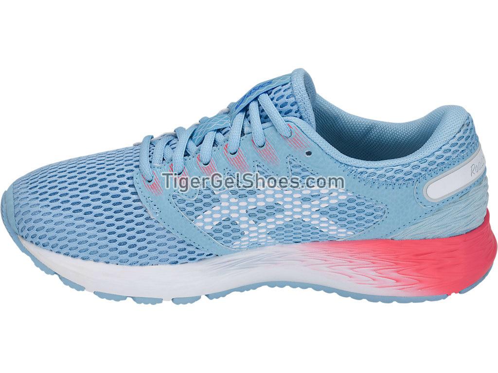 Asics ROADHAWK FF 2 Deep Aqua/Flash Yellow 1012A123-401 Womens Running Shoes