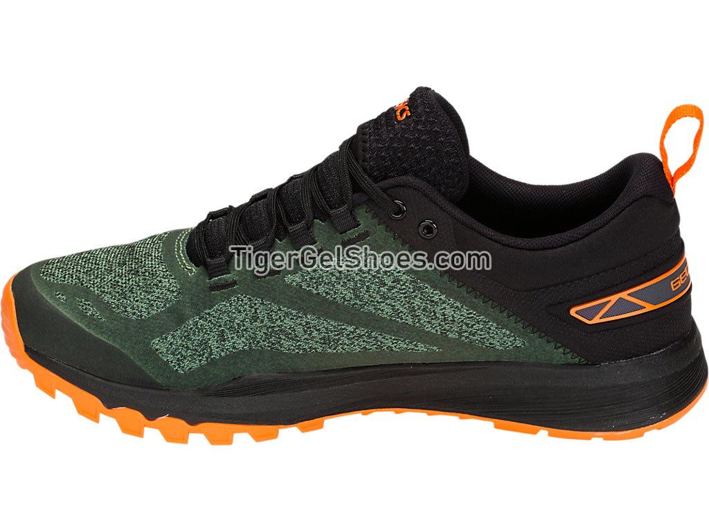 Asics Gecko XT Cedar Green/Black T826N-300 Mens Trail Running Shoes