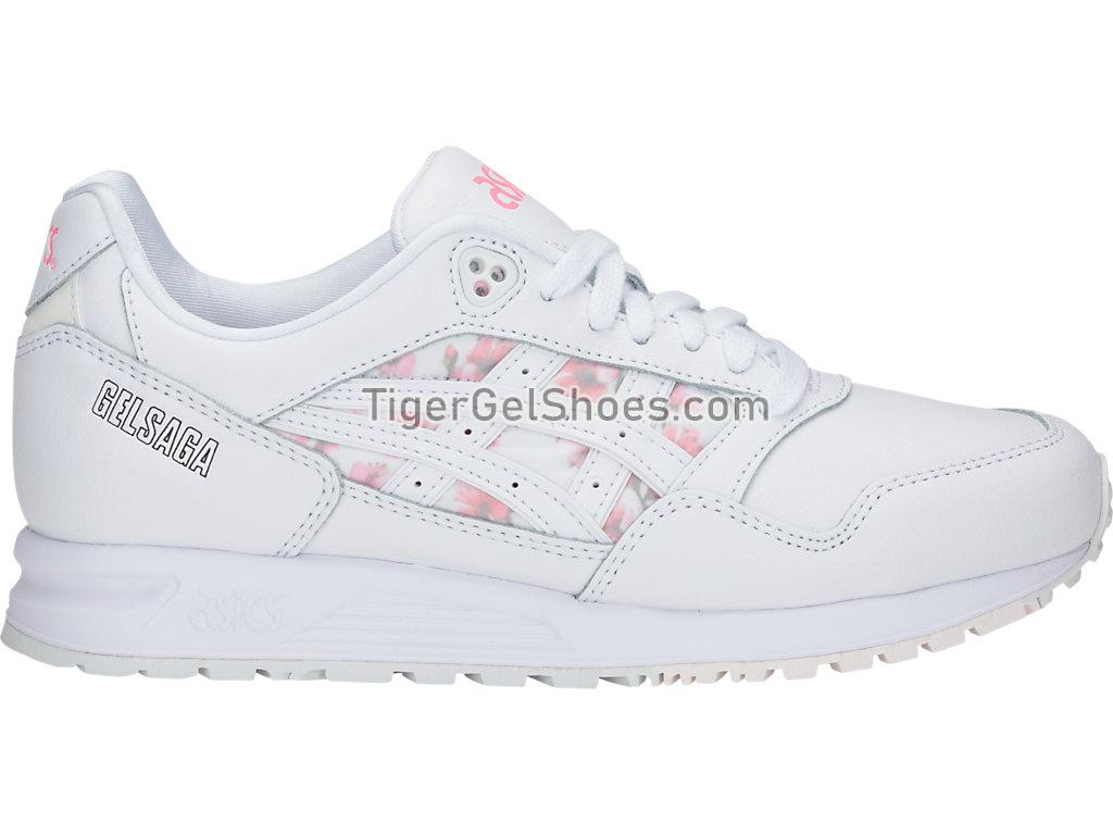 Asics GEL-Saga White/White 1192A070-100 GEL Womens Shoes