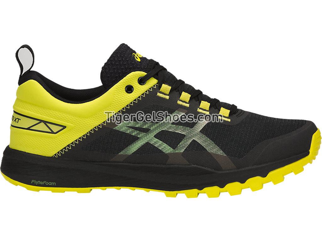 Asics Gecko XT Black/Carbon/Sulphur Spring T826N-9097 Mens Trail Running Shoes