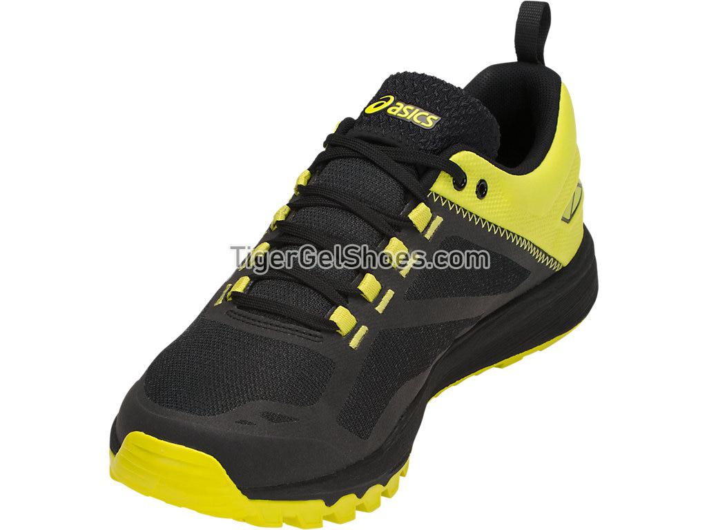 Asics Gecko XT Black/Carbon/Sulphur Spring T826N-9097 Mens Trail Running Shoes