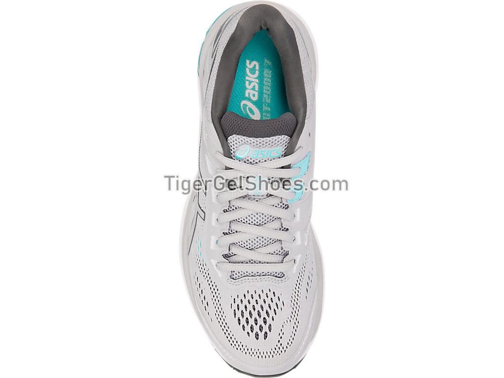 Asics GT-2000 7 Tarmac/Lemon Spark 1012A147-020 Womens Running Shoes