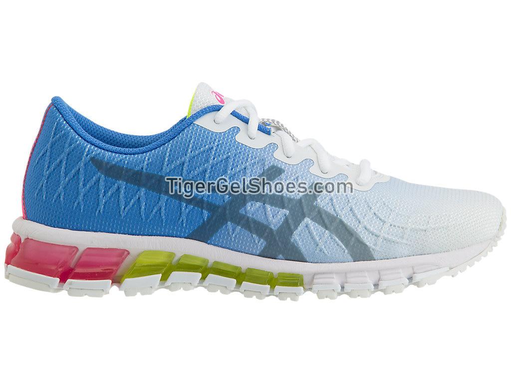 Asics GEL-QUANTUM 180 4 White/Stone Grey 1022A098-102 GEL Womens Shoes