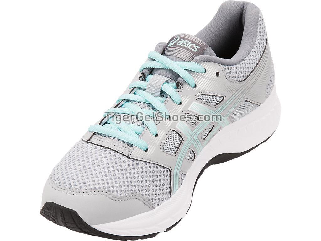 Asics GEL-Contend 5 Mid Grey/Black 1012A234-020 Womens Running Shoes