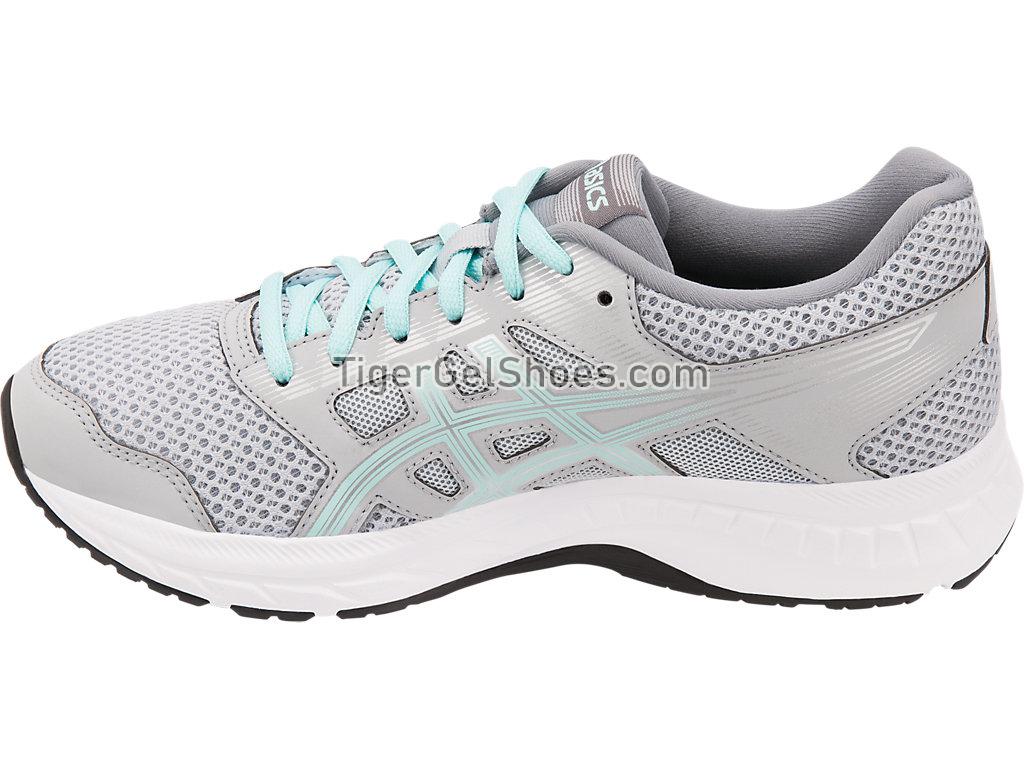 Asics GEL-Contend 5 Mid Grey/Black 1012A234-020 Womens Running Shoes