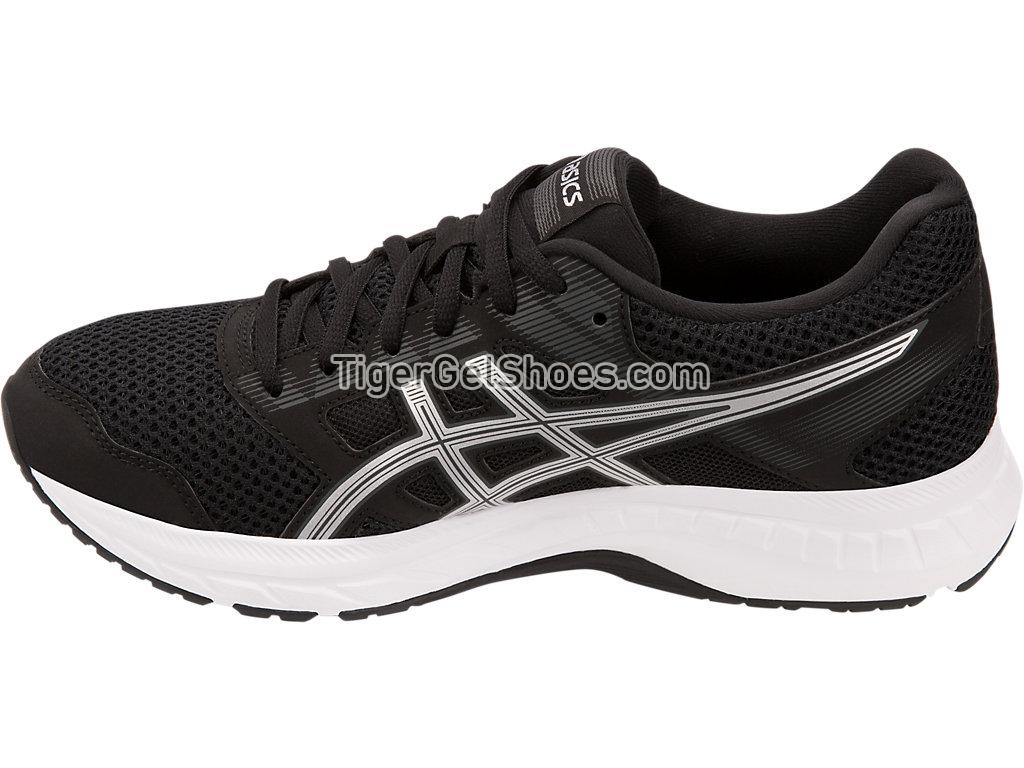 Asics GEL-Contend 5 Black/Silver 1012A234-002 Womens Running Shoes