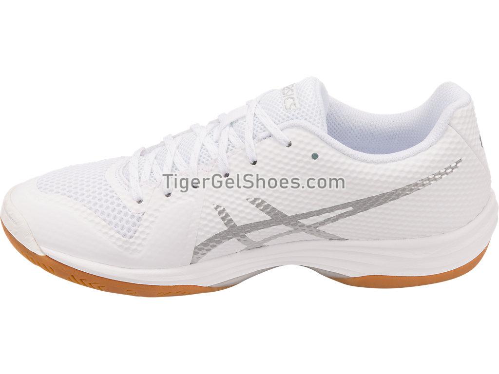 Asics GEL-Tactic 2 White/Silver 1052A017-144 Womens Volleyball Shoes