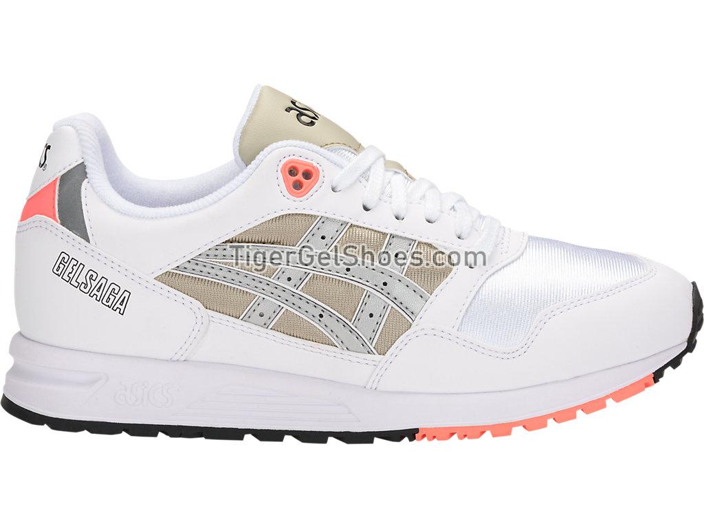 Asics GEL-Saga Khaki/Silver 1192A101-300 GEL Womens Shoes